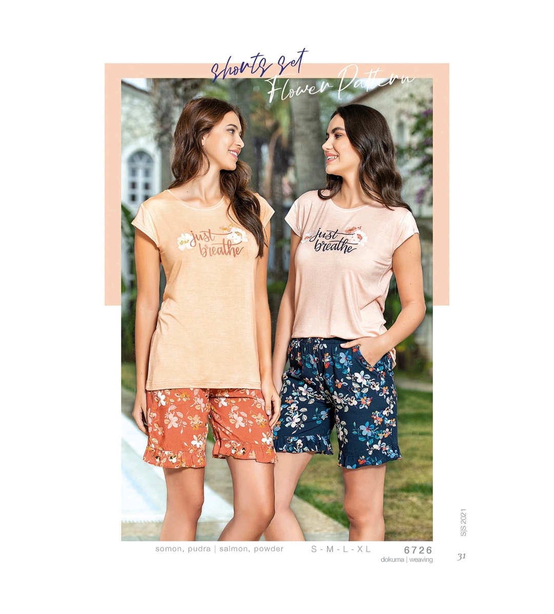 Women pajama shorts
