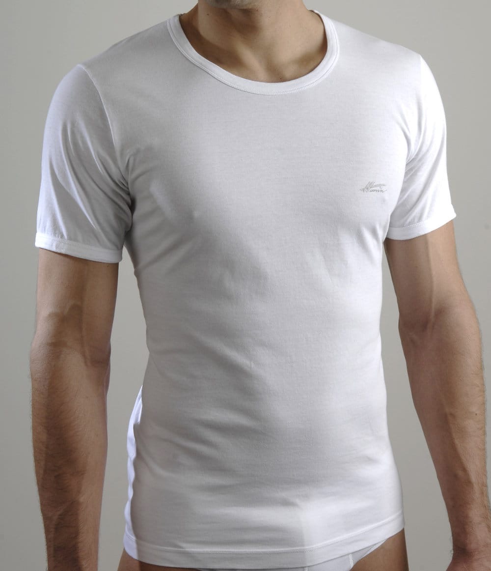 Men's crew neck undershirt