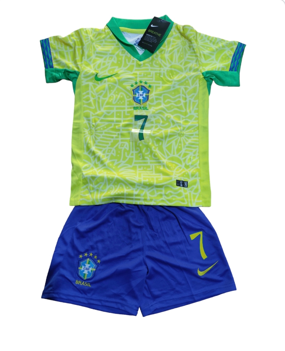 Brazil 24/25 Kids Home Kit